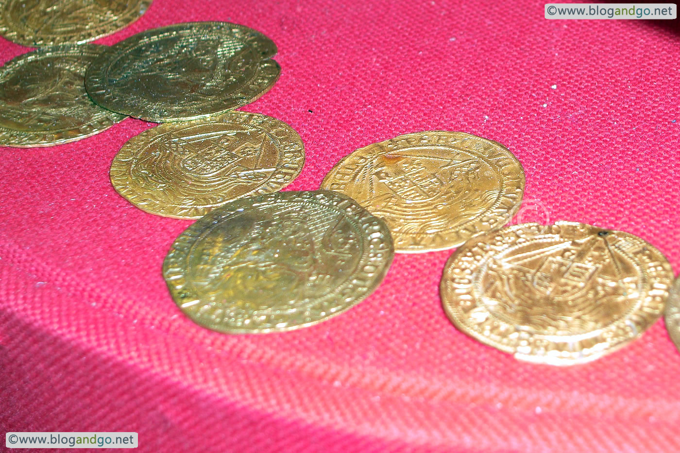 Mary Rose - 'Gold Angel' gold coins